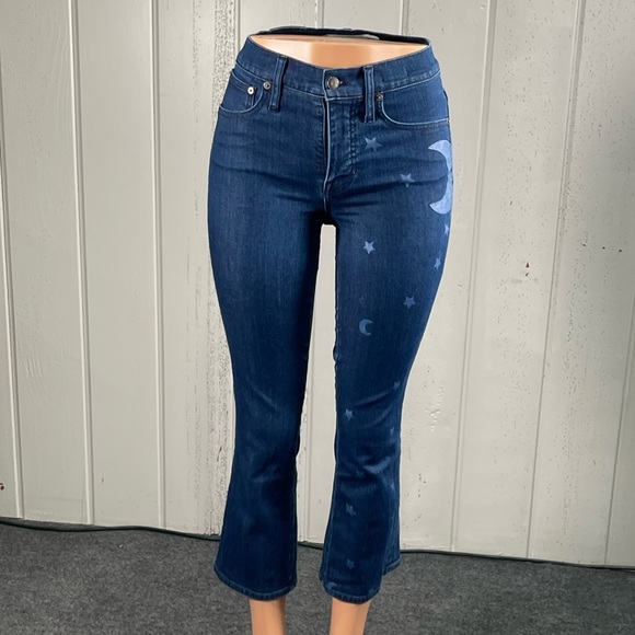 * Madewell Women's Cali Demi Bootcut Denim Jeans Start Edition Sz 25 - Picture 6 of 14